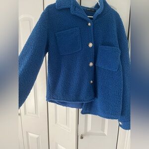Sherpa Jacket - Blue